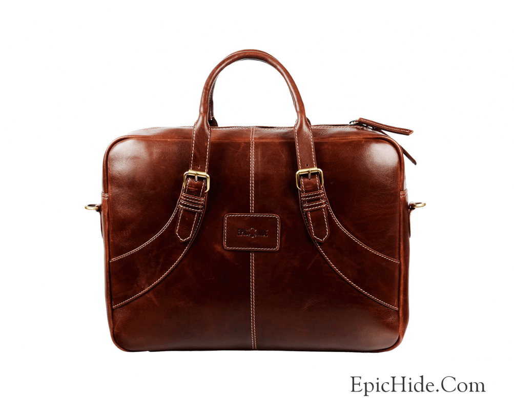 Vintage Leather Laptop Bag 02