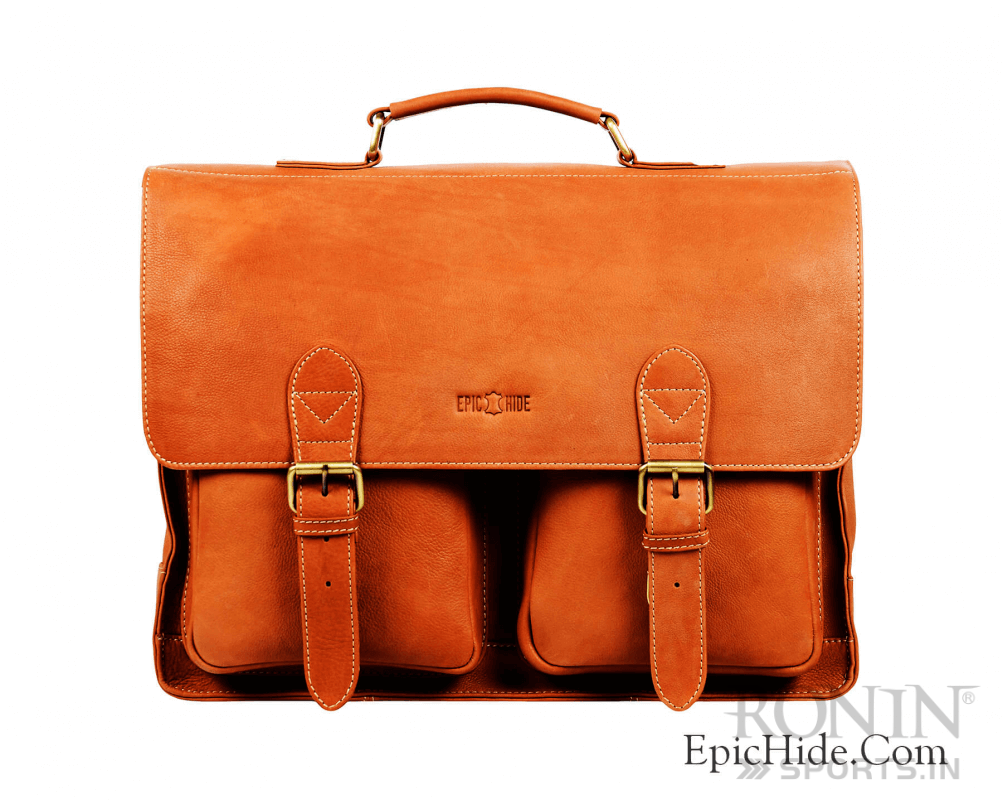 Vintage Leather Laptop Bag 07