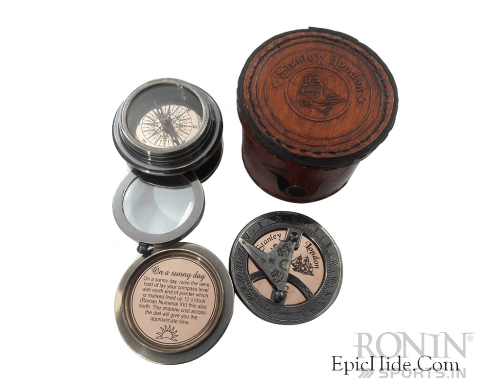 VINTAGE BRASS MAGNETIC COMPASS 11