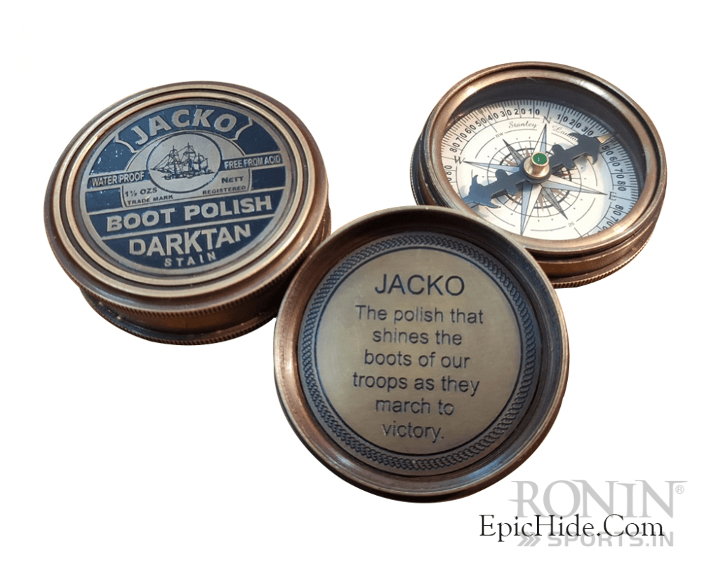 VINTAGE BRASS MAGNETIC COMPASS 03