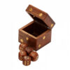 WOODEN DICE SET IN WOOD BOX - Image 2