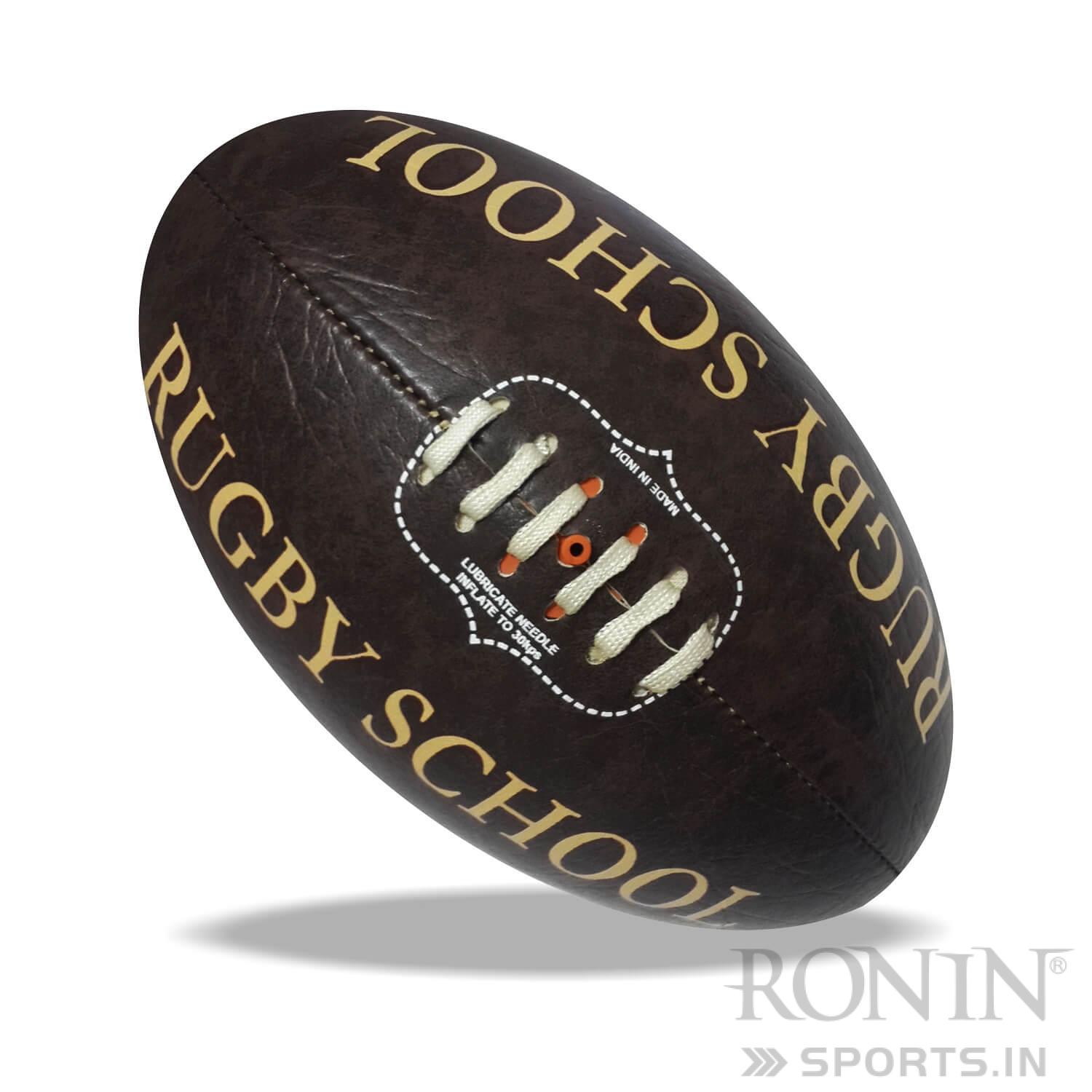 Ronin Leather Look Australian Footballs Suppliers Custom Branded Promotional (1)