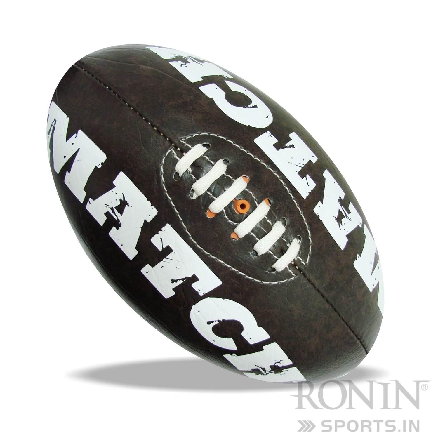Ronin Leather Look Australian Footballs Suppliers Custom Branded Promotional (3)