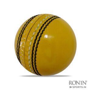 Ronin Custom Leather Yellow Indoor Cricket Balls Suppliers and Manufacturers (1)