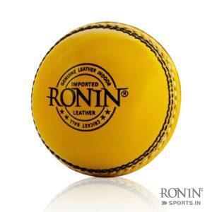 Ronin Custom Leather Yellow Indoor Cricket Balls Suppliers and Manufacturers (3)